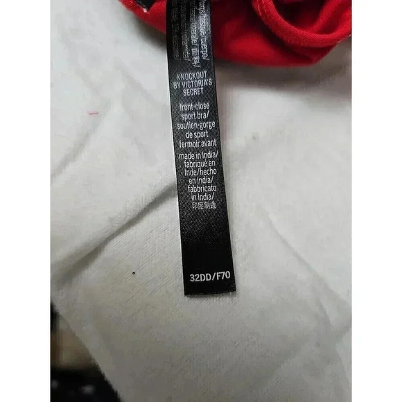 Victoria Sport Knockout Zip Sports Bra Size 32DD - Picture 9 of 9